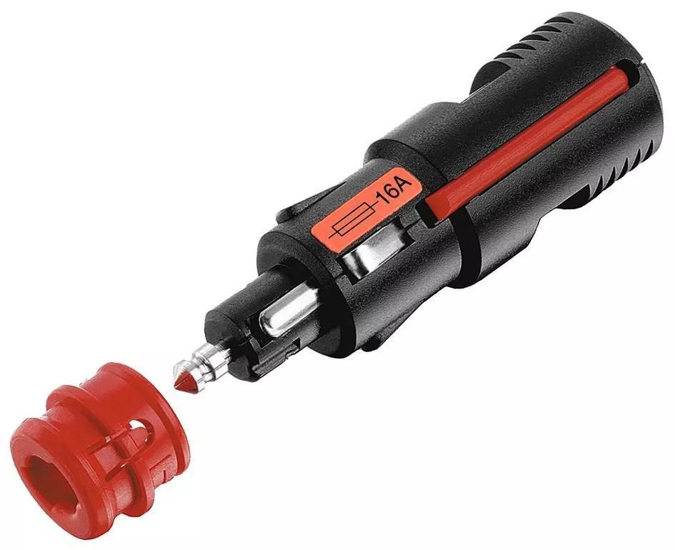 Accesorii Auto - Mufa bricheta auto 16A 12V/24V terminale cu șurub și cu siguranță Pro Car 67722010