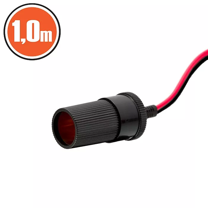Accesorii bricheta auto - Mufa Bricheta mama auto cu cablu 1m – IoElectronice.ro