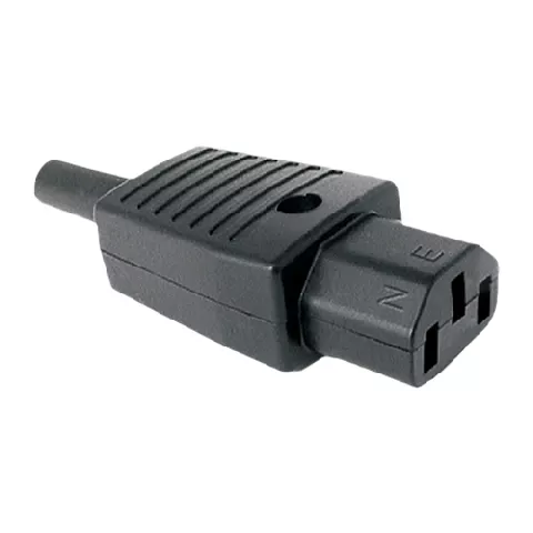 Mufa CA 10A 250VAC C13 mama tip PC cu protecție, brand OEM, montare pe fir, 24 luni garanție persoane fizice [1]