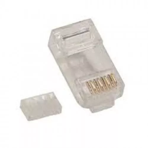 Mufe retea RJ45 - Mufă CAT6 UTP RJ45 8p8c Emos conector RJ45 tata pentru internet, garanție 24 luni persoane fizice