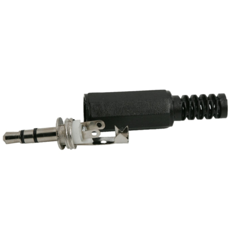 Mufa Jack 3.5 mm stereo tata Goobay cu protecție cablu, conector JACK, standard STEREO, garanție 24 luni [1]