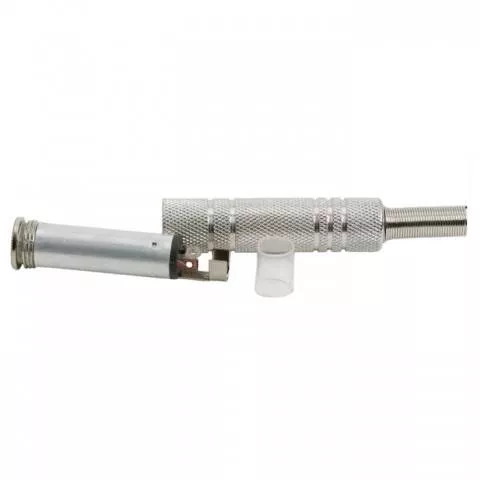 Mufa Jack 6.3 mm stereo mama metal argintie OEM, conector stereo, garanție 24 luni persoane fizice [1]