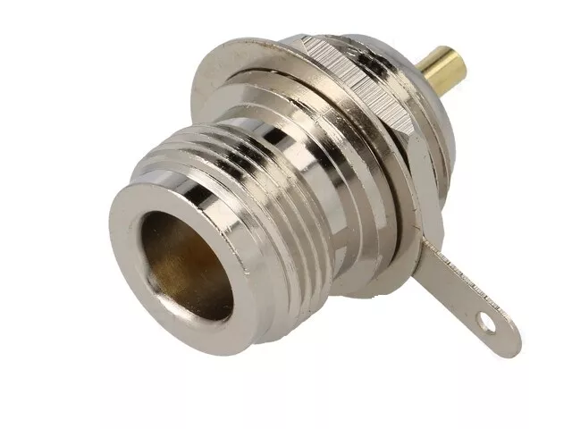 Adaptoare N - Mufa N mama lipire montare pe panou aurit NC-201 – IoElectronice.ro