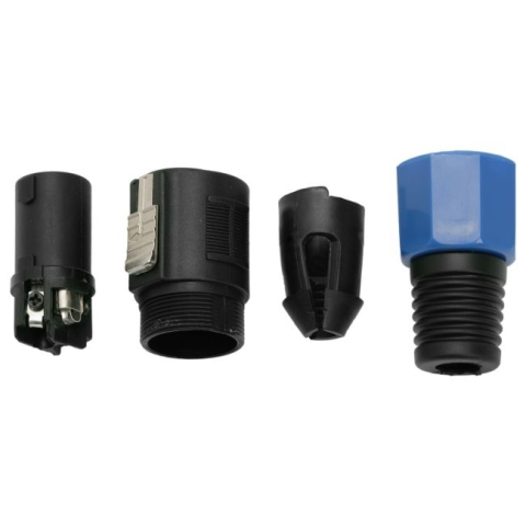 Mufă Speakon tata 4 pini Goobay 50835 pentru difuzoare, conector de calitate, garanție 24 luni. [1]