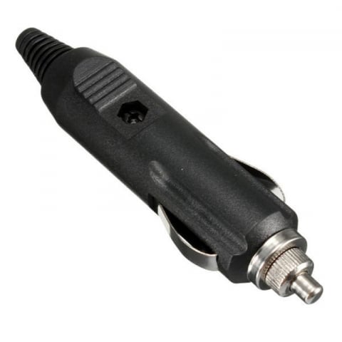 Accesorii Auto - Mufa Tata Bricheta Auto 12V cu Siguranță F 3A, Zincată, 6x30mm - Conexiune Durabilă și Sigură