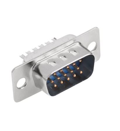 Mufe VGA - Mufa VGA HDDB tata 15 pini cu terminale de lipire