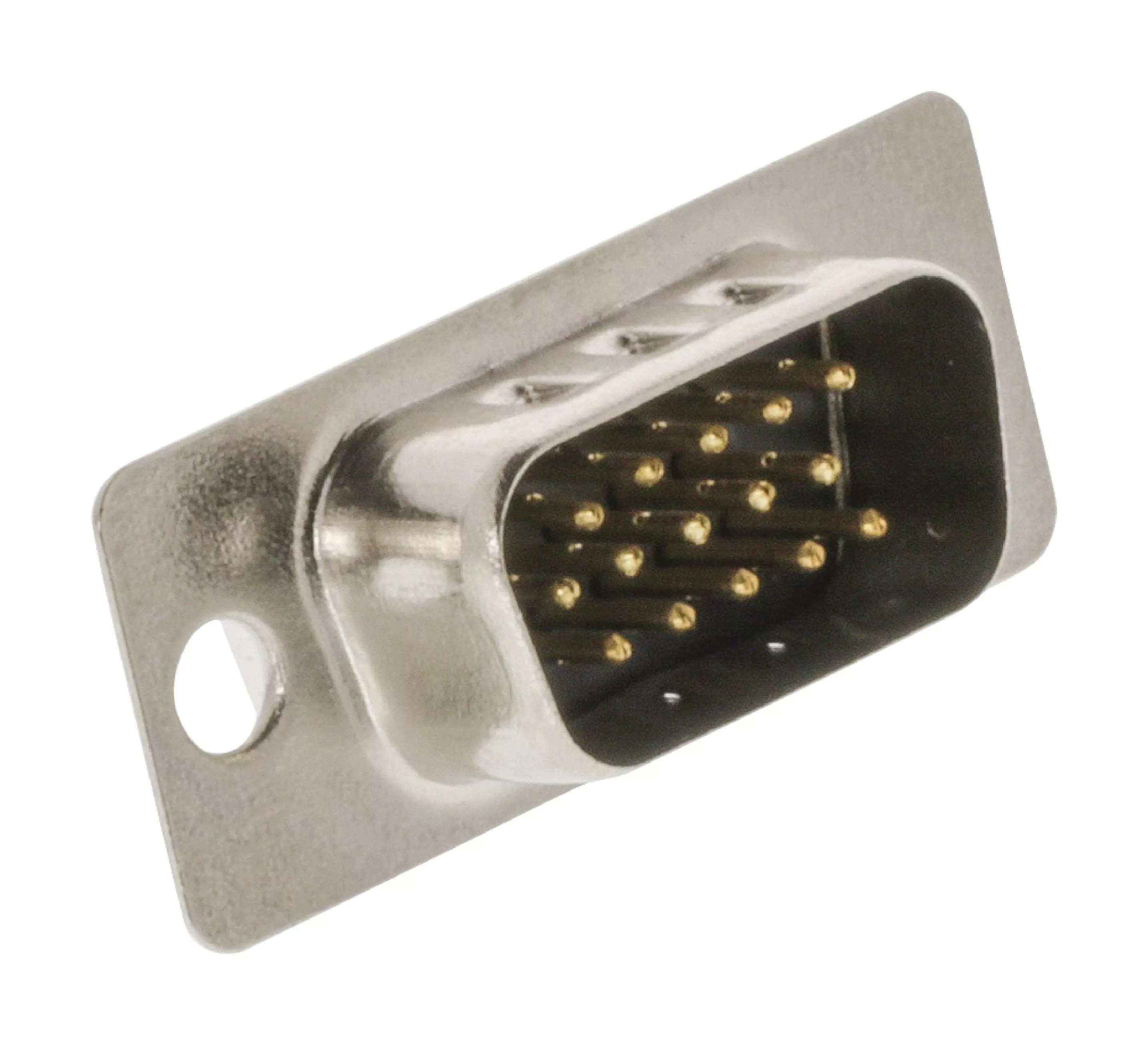 Mufa VGA tata 15 pini 3 randuri cu terminale de lipire CONNFLY, conector VGA, argintie, 24 luni garanție persoane fizice [1]