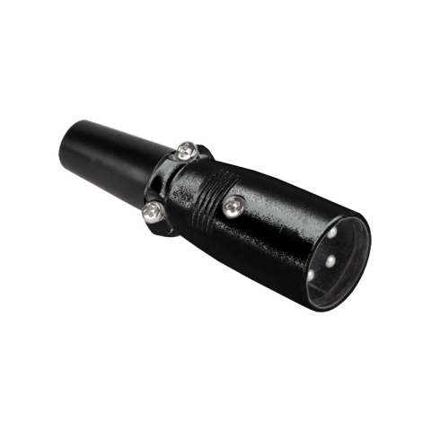Mufa XLR tata neagră OEM, conector XLR, 24 luni garanție, ideal pentru echipamente audio [1]