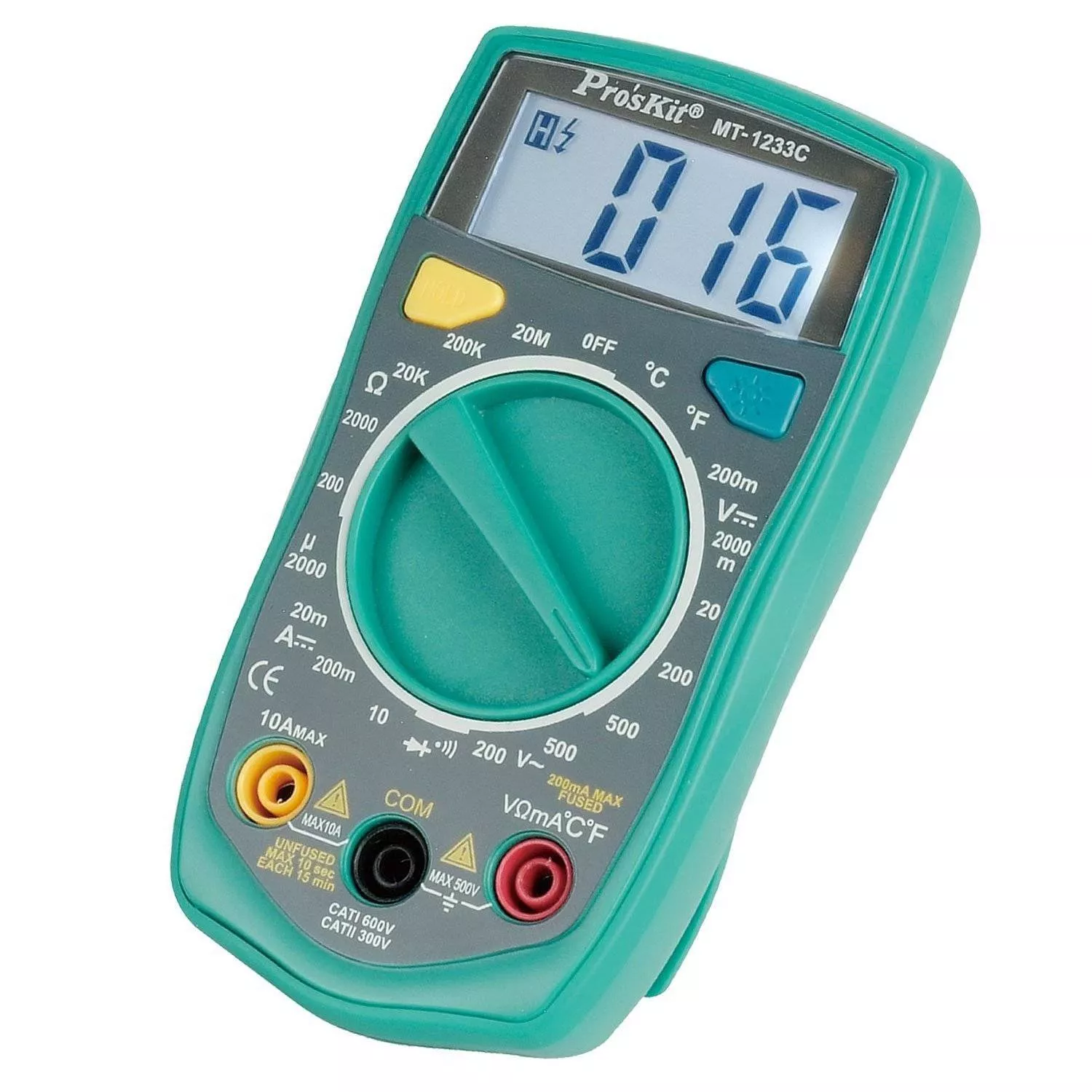 Scule mentenanta - Multimetru digital cu ecran LCD 2.1" ProsKit - IoElectronice.ro