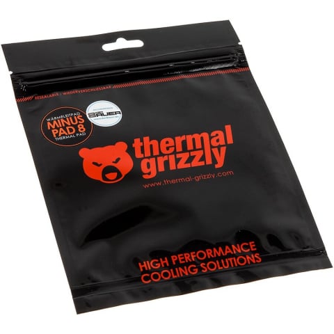 Pad termic Thermal Grizzly Minus Pad 8 8W/mK, 30x30mm, 1.5mm - Performanță și flexibilitate pentru răcire eficientă [1]