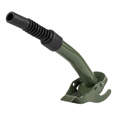 Accesorii Autoturisme - Palnie metalică detașabilă pentru canistre de 5L, 10L, 20L, culoare verde, etanșeitate și precizie turnare