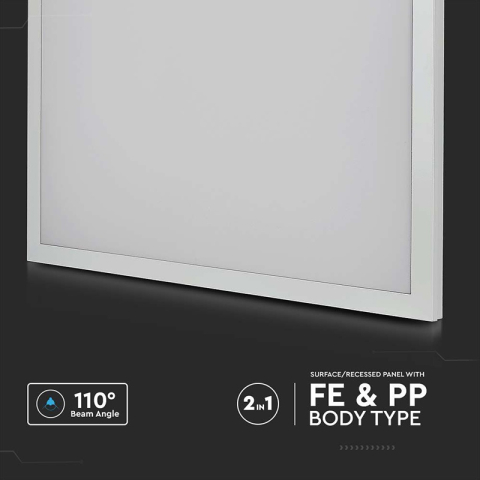 Panou LED 36W 2in1 60x60cm 3960lm 4000K alb neutru V-Tac SKU-638011 – IoElectronice.ro [5]