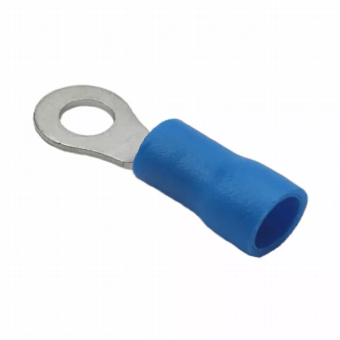Mufe papuci - Papuc izolat inel 6,5/2,3mm, PVC albastru, protecție electrică sigură și durabilă