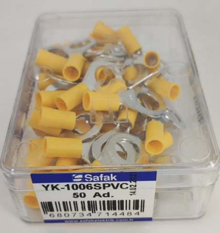 Papuc ochi izolat galben 4.0-6.0mm2 M10 Safak YK-1006SPVC [1]