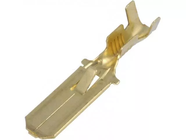 Mufe papuci - Papuc plat 6.3mm 0.8mm tata 0.75/2mm2 IMP – IoElectronice.ro