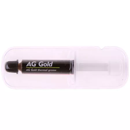 Pasta procesoare - Pasta termoconductoare AG Gold 1 gram, conductivitate termică 2.8 W/m.K, brand AG TermoPasty, garanție 24 luni.