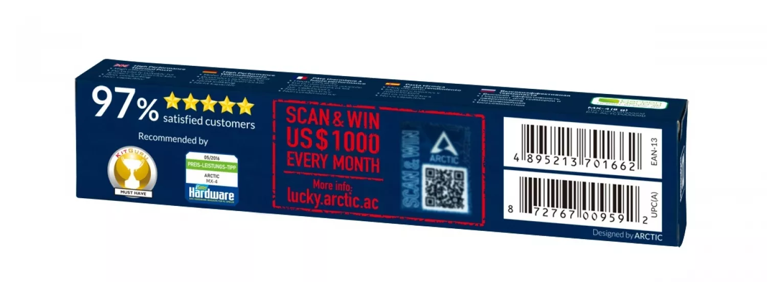 Pasta termoconductoare MX-4 8g 8.5W/mK Arctic Cooling pentru disiparea căldurii în PC-uri [2]