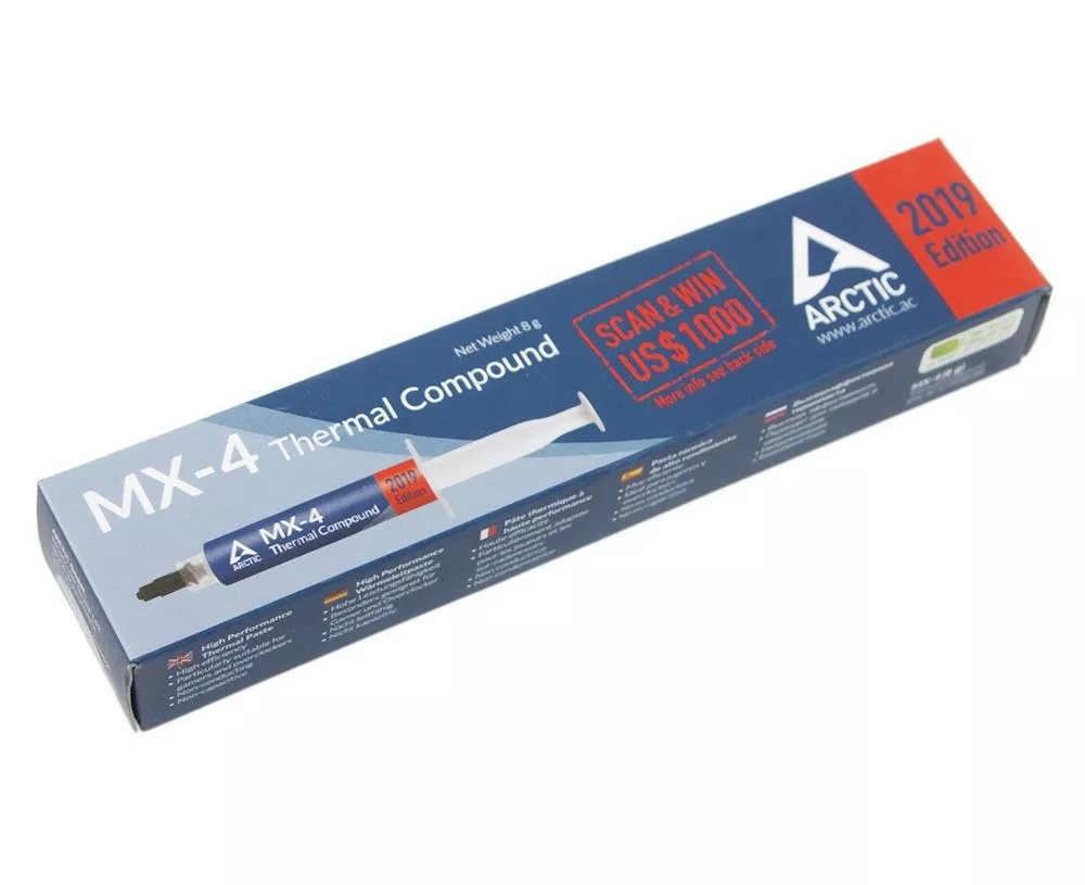 Pasta termoconductoare MX-4 8g 8.5W/mK Arctic Cooling pentru disiparea căldurii în PC-uri [1]