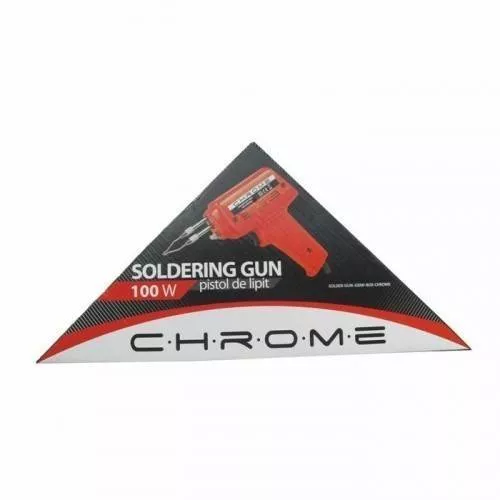 Letcon-statii de lipit - Pistol de lipit 100W în cutie CHROME – IoElectronice.ro