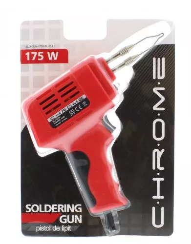 Letcon-statii de lipit - Pistol de lipit 175W în blister CHROME - IoElectronice.ro