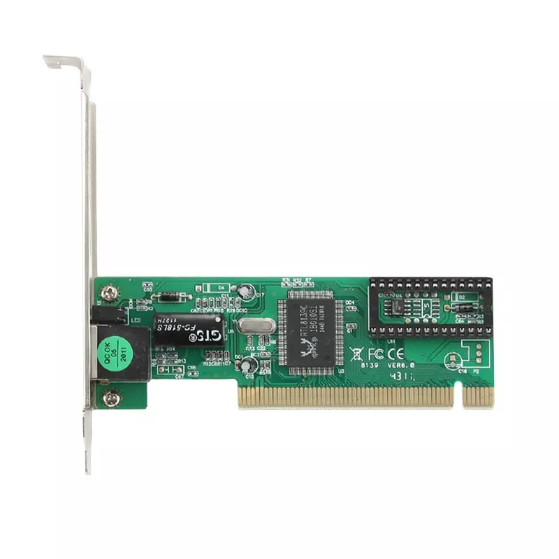 Placi de retea-Wi Fi - Placa rețea PCI 10/100 REALTEK Chipset RTL8139C RJ45 GEMBIRD – IoElectronice.ro
