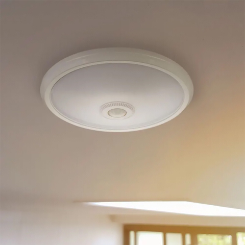 Plafonieră LED 12W 900lm IP20 cu senzor de mișcare 6400K alb rece V-tac SKU-21809 – IoElectronice.ro [7]