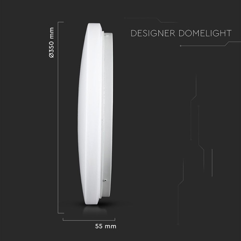 Plafoniera LED 24W 2600lm 35cm 3 in 1 V-Tac SKU-217607 – IoElectronice.ro [5]
