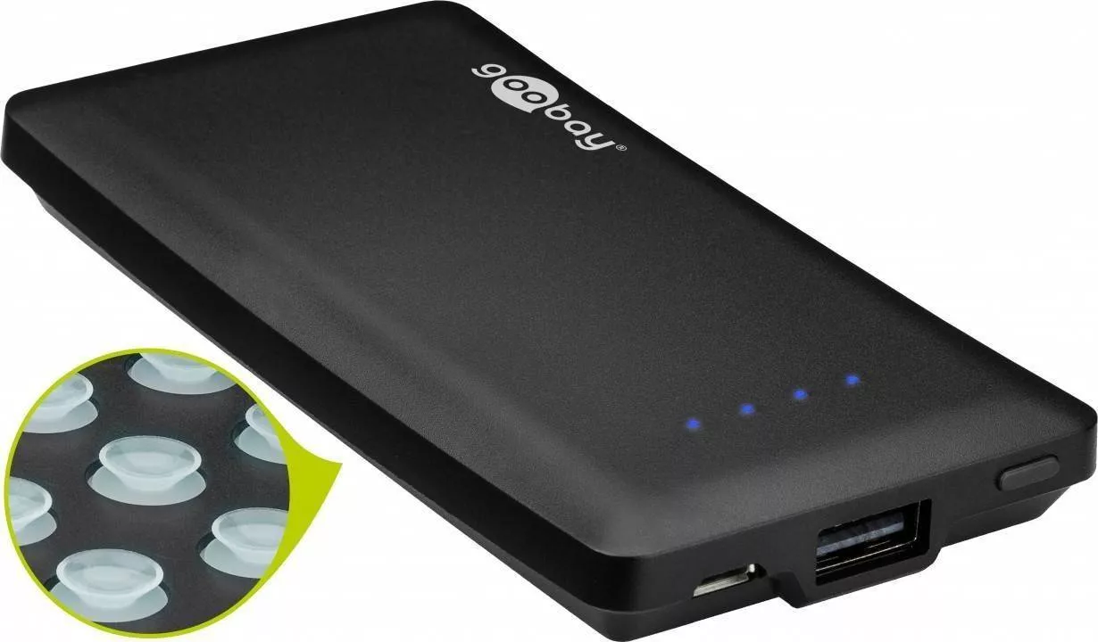 Baterii externe - PowerBank 4000mAh Goobay – IoElectronice.ro