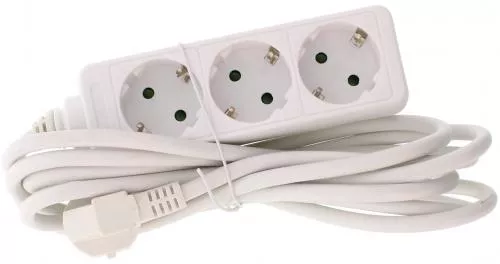 Prelungitoare electrice - Prelungitor 3 prize 7m cablu 3xG1.5mmp Well – IoElectronice.ro