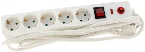 Prelungitor 5 prize Schuko 3m 16A 3500W IP20 Well culoare alb [1]