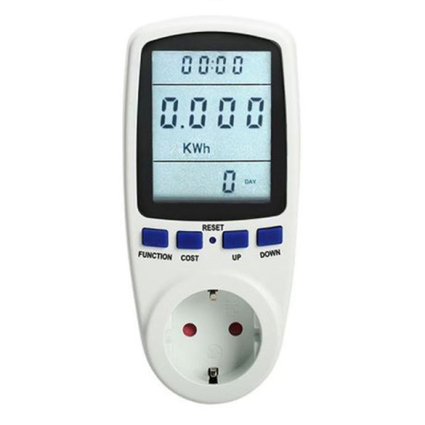 Multimetre - Priza de măsurare curentul consumat Wattmeter EPM01 Energy Meter 16A interval măsurare 5-3680W