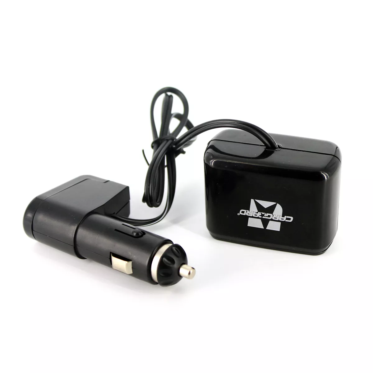 Priza dublă brichetă auto Carguard 12V/24V DC cu cablu USB 1A, 24 luni garanție [1]