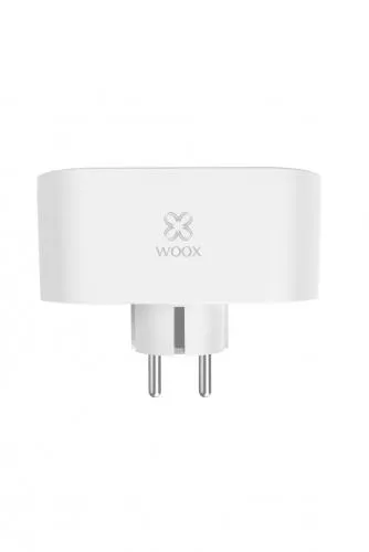 Priza smart dublă WiFi 16A Woox R6073 albă, wireless, cu garanție 24 luni persoane fizice [1]
