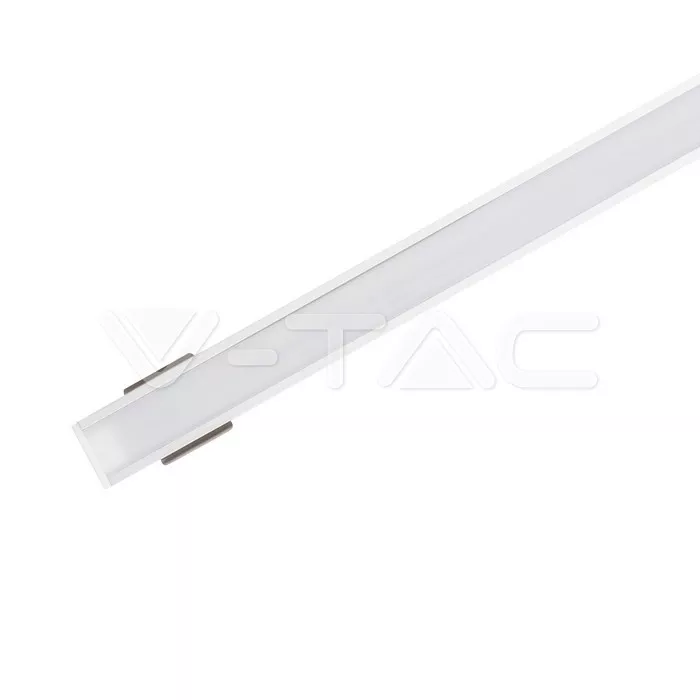 Profil aluminiu pentru bandă LED 2m 17.4mm x 12.1mm mat V-TAC tip LED [2]