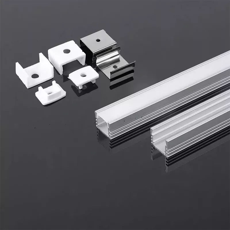 Profil aluminiu pentru bandă LED 2m 17.4mm x 12.1mm mat V-TAC tip LED [3]