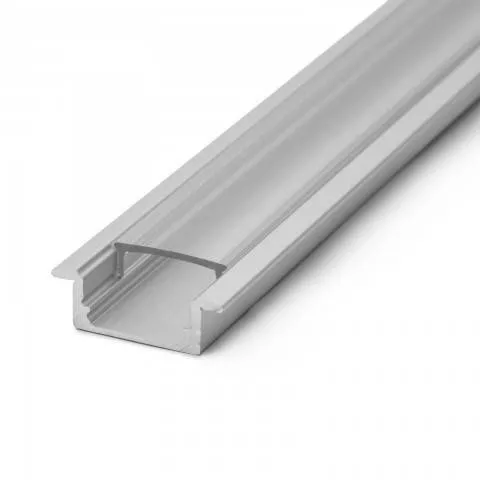 Profil din aluminiu pentru benzi LED 2000x23x8mm Phenom – IoElectronice.ro [1]