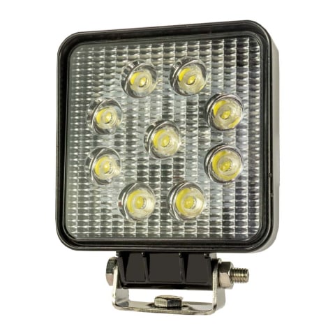 Becuri auto - Proiector LED Auto Off Road 27W 9SMD 2000lm 12-32V 126x107x55mm CLL011 Carguard – IoElectronice.ro