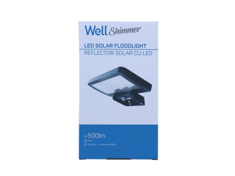 Proiector solar LED cu senzor de mișcare Well Shimmer 5W, 500lm, IP44, iluminare eficientă și durabilă [3]