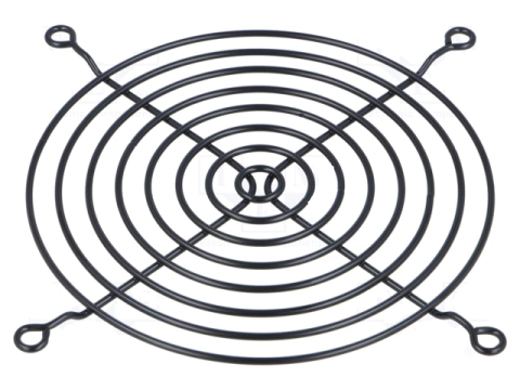 Accesorii ventilatoare - Protecție ventilator metal 120x120mm negru TQSolution FG-12-BK