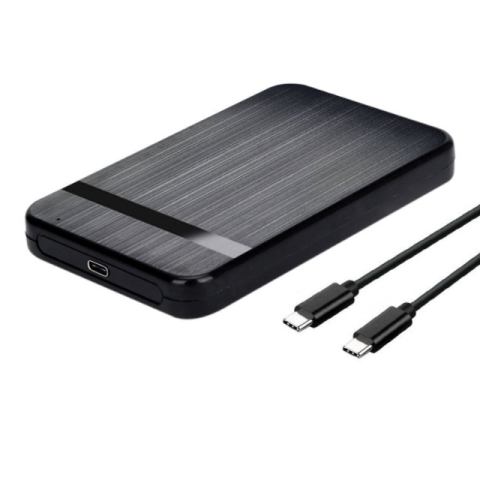 Computer-laptop - RACK carcasa metalica HDD 2.5" sau SSD SATA cu port USB 3.1 max.HDD 5TB USB TYPE C