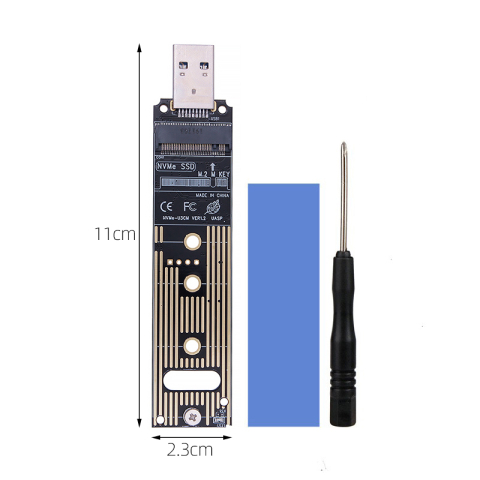 Rack metalic fără carcasă pentru SSD M.2/NGFF 2230 2242 2260 2280 cu port USB 3.0 A max. HDD 6TB – IoElectronice.ro [1]