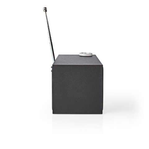 Radio Internet Bluetooth Nedis 18W, Ecran color, Telecomandă, Wi-Fi, FM, Sunet premium, Design elegant negru [5]