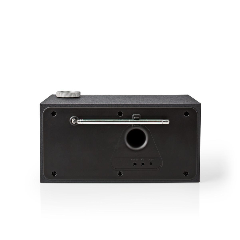 Radio internet FM Bluetooth 18W Nedis negru, putere 18W, conectivitate Bluetooth, design compact. [4]