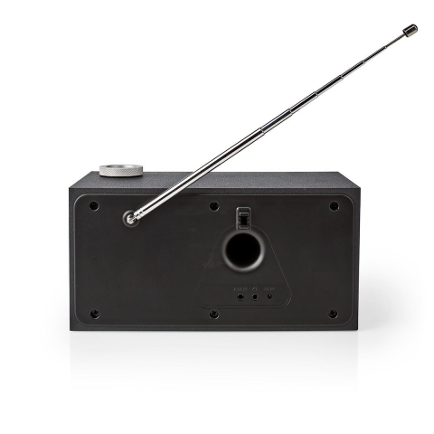 Radio internet FM Bluetooth 18W Nedis negru, putere 18W, conectivitate Bluetooth, design compact. [3]