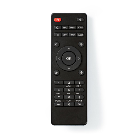 Radio internet FM Bluetooth 18W Nedis negru, putere 18W, conectivitate Bluetooth, design compact. [6]
