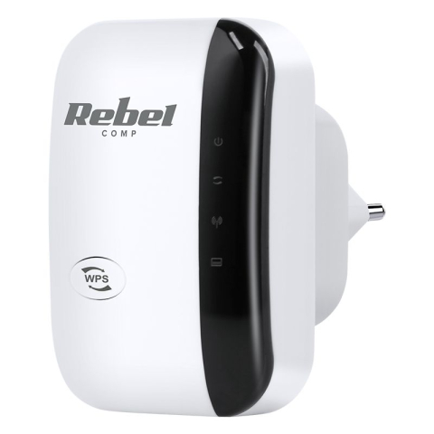 Placi de retea-Wi Fi - Range extender repeater 300MBps amplificator WI-FI REBEL - IoElectronice.ro