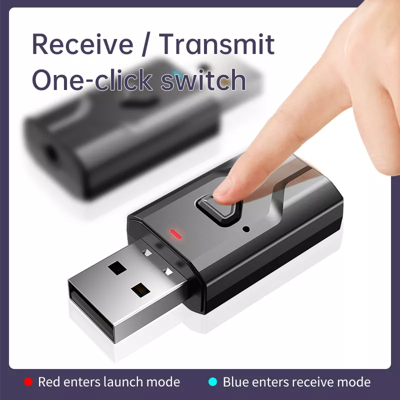 Receptor-emitator Bluetooth V5.0 audio MONO OEM, garanție 24 luni, compatibilitate universală [2]