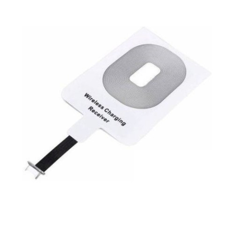 Receptor wireless Qi pentru iPhone Apple – Încărcare rapidă și sigură cu adaptor Lightning Choetech WP-IP-301WH [1]