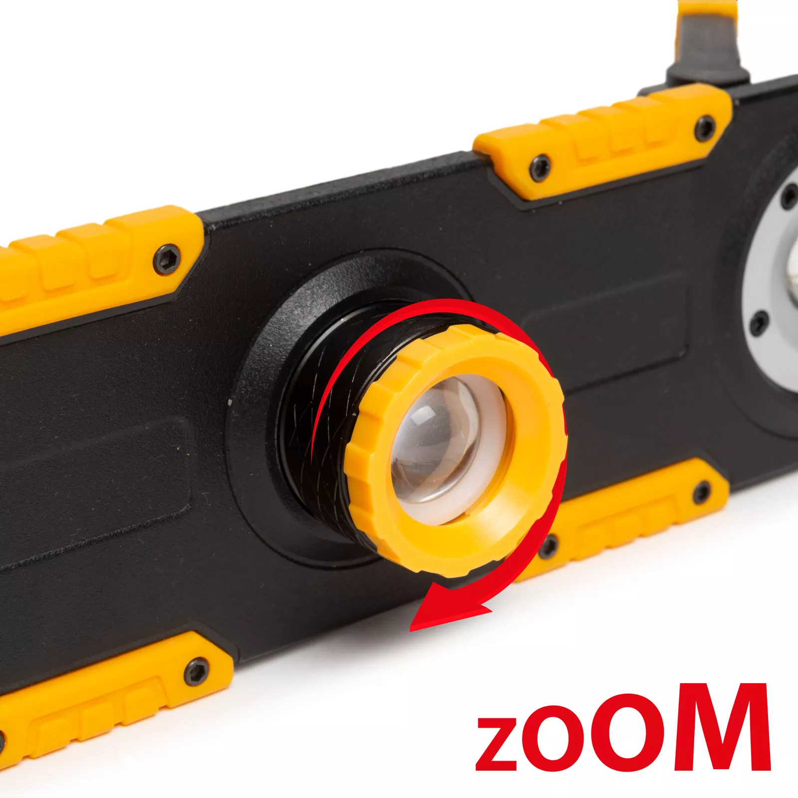 Reflector LED cu acumulator, intensitate și focalizare reglabile, 1200 lumeni Phenom 18649 – IoElectronice.ro [6]