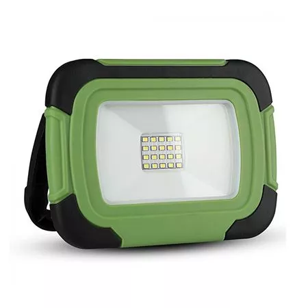 Proiectoare - Reflector portabil 10W IP44 4000K 700lm funcție S.O.S + USB cip SAMSUNG V-TAC – IoElectronice.ro